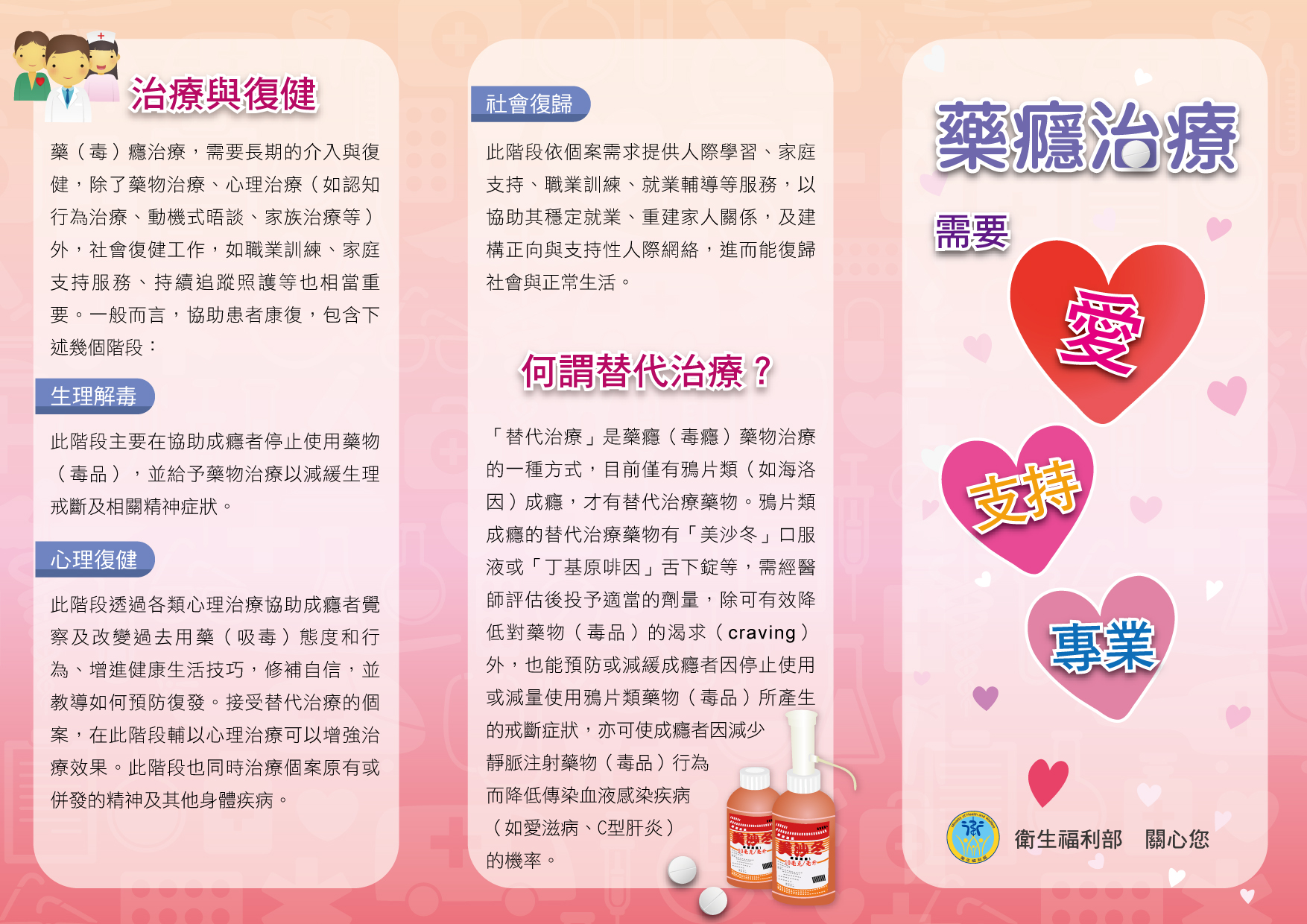 藥癮治療衛教宣導